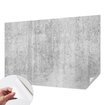 Peel and stick wall mural for kids' room Concrete wall