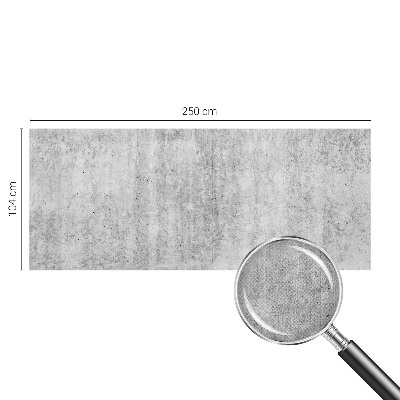 Peel and stick wall mural for kids' room with a concrete wall design