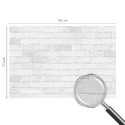 3D wall mural with a brick wall design