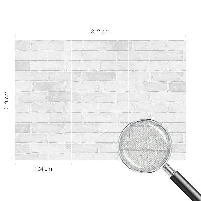 3D wall mural Brick wall