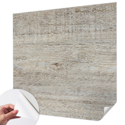 Nursery wall mural Wooden rings