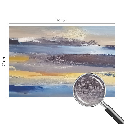 3D photo wallpaper mural showing a peaceful landscape