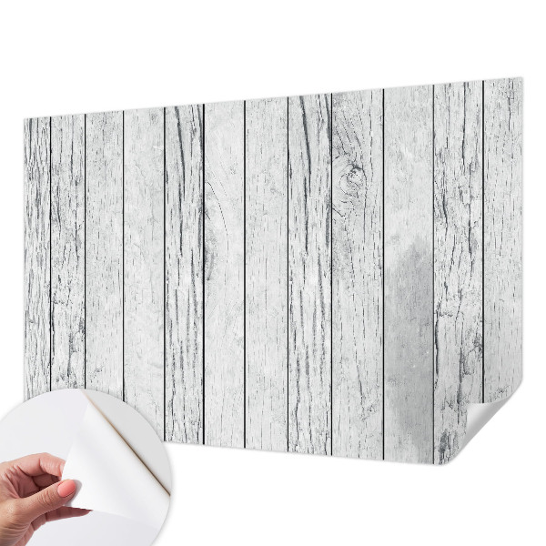 Baby room wall mural with a vintage vibe