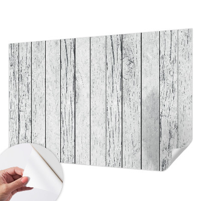 Baby room wall mural with a vintage vibe