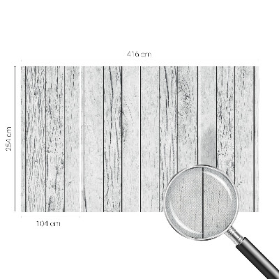 Baby room wall mural with a vintage vibe