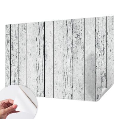 Baby room wall mural with a vintage vibe
