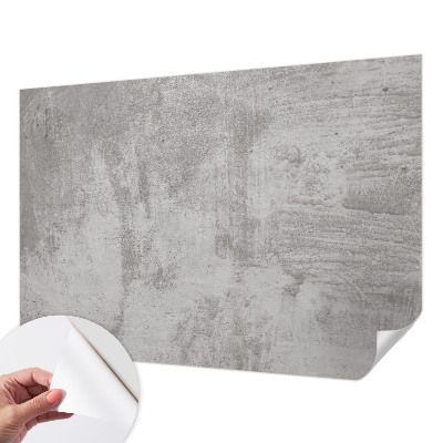 Self-adhesive photo wallpaper with a raw concrete motif