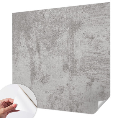 Self-adhesive photo wallpaper with a raw concrete motif