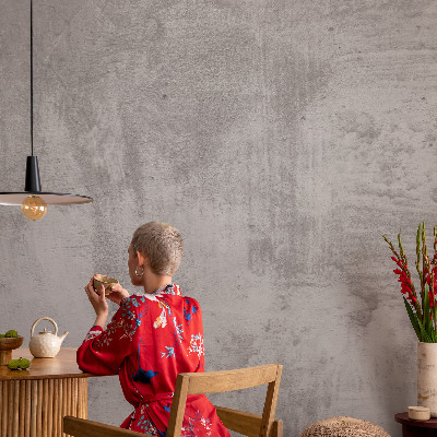Self-adhesive photo wallpaper with a raw concrete motif