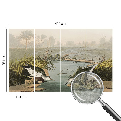 Children's wall mural A peaceful landscape