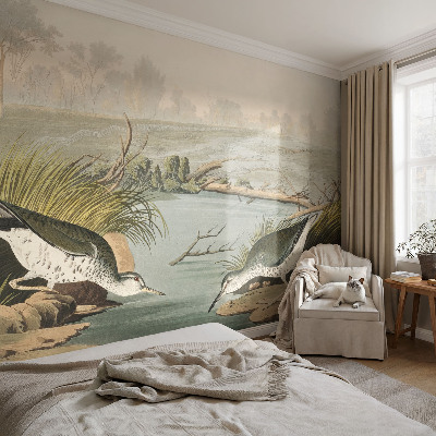Children's wall mural A peaceful landscape