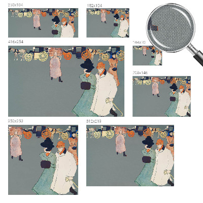 Peel and stick wall mural for kids' room Coach costumes