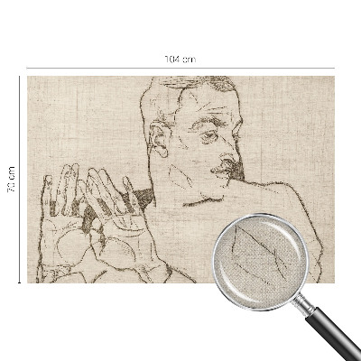 3D photo wallpaper mural A distinctive character