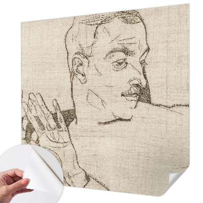 3D photo wallpaper mural A distinctive character