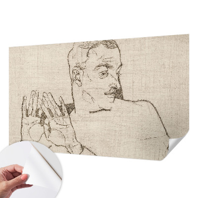 3D photo wallpaper mural A distinctive character