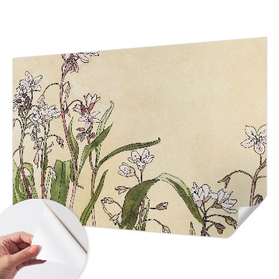 3D wall mural Floral elegance