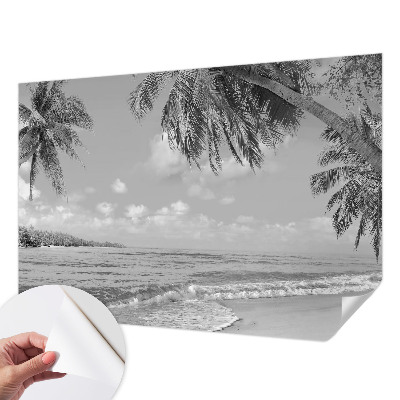 Self-adhesive wall mural Tropical paradise