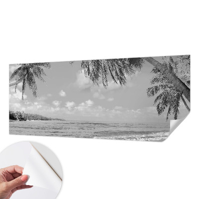 Self-adhesive wall mural Tropical paradise