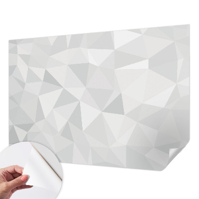 3D wall mural Triangular mosaic