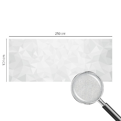 Peel and stick wall mural with an abstract pattern