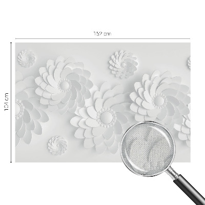 Baby room wall mural Floral elegance