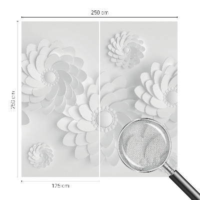 Baby room wall mural Floral elegance