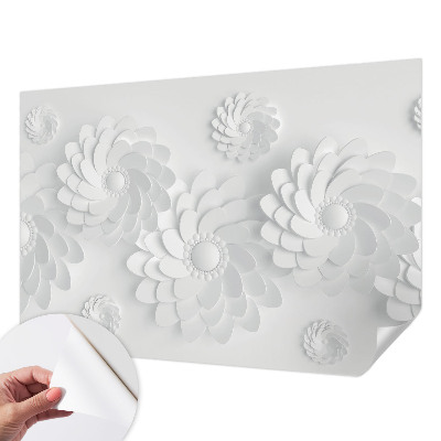 Baby room wall mural Floral elegance