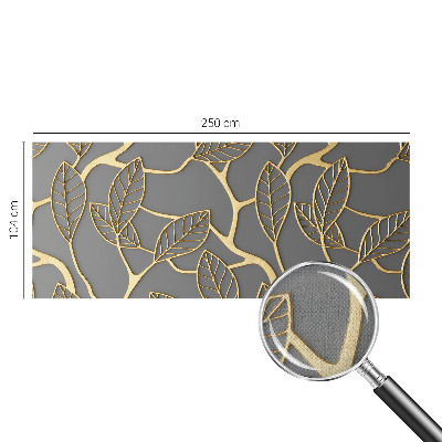 Peel and stick wallpaper mural Elegant leaves