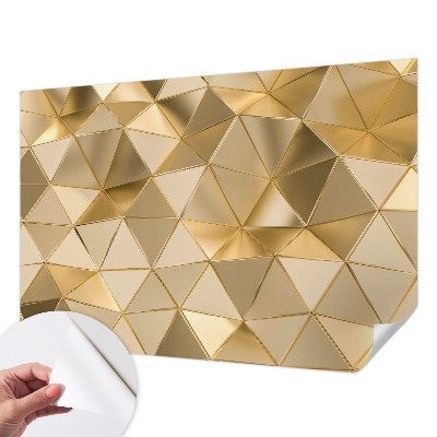 Self-adhesive wall mural Triangular patterns