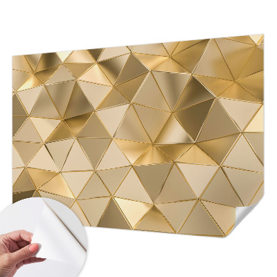 Self-adhesive wall mural Triangular patterns