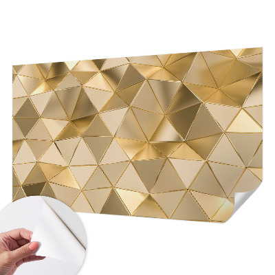 Self-adhesive wall mural Triangular patterns
