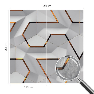 Self-adhesive photo wallpaper Three-dimensional patterns