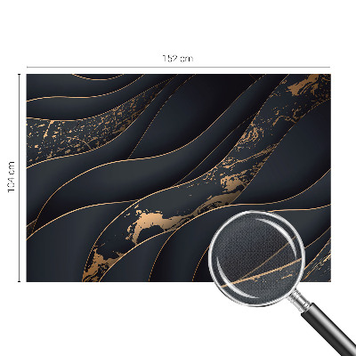 Stick-on wall mural Elegant waves