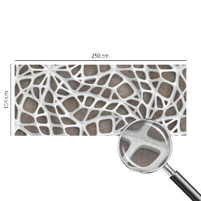Removable wall mural Geometric network