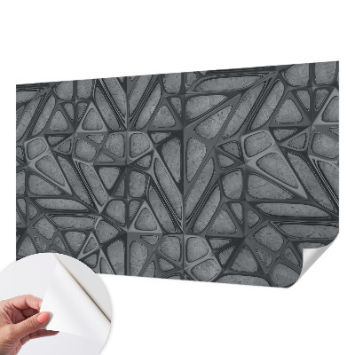 Peel and stick wall mural for bedroom Geometric patterns
