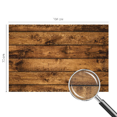 Removable wall mural wallpaper with a wooden boards design