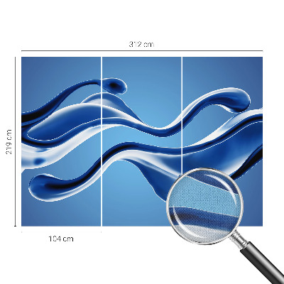 Nursery wall mural Abstract lightness