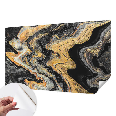 Peel and stick wallpaper mural Kaleidoscope of lines