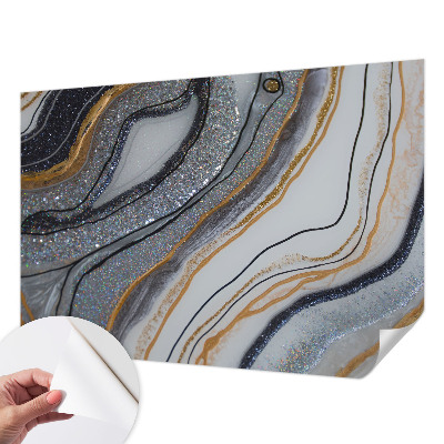 Self-adhesive photo wallpaper Stone waves
