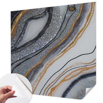 Self-adhesive photo wallpaper Stone waves