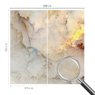 Peel and stick wall mural for bedroom Colorful landscape