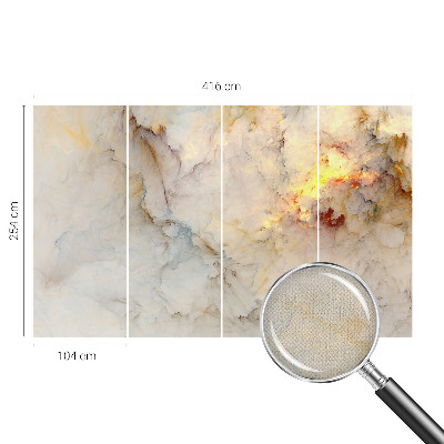 Peel and stick wall mural for bedroom Colorful landscape