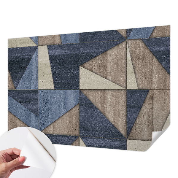 Nursery wall mural Geometric patterns