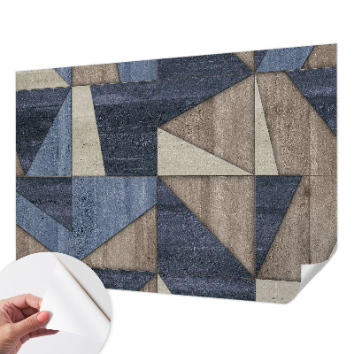 Nursery wall mural Geometric patterns
