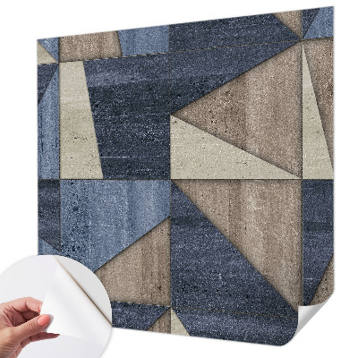 Nursery wall mural Geometric patterns