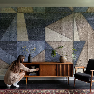 Nursery wall mural Geometric patterns