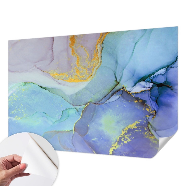 3D photo wallpaper mural Watercolor shapes