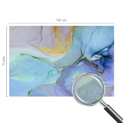 3D photo wallpaper mural Watercolor shapes