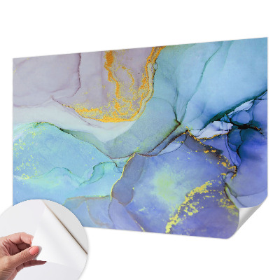 3D photo wallpaper mural Watercolor shapes