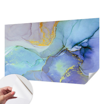 3D photo wallpaper mural Watercolor shapes